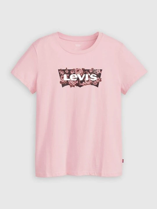 Zdjęcie produktu T-shirt z nadrukiem Levi's jasnoróżowy