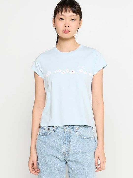 Zdjęcie produktu T-shirt z nadrukiem Levi's jasnoniebieski