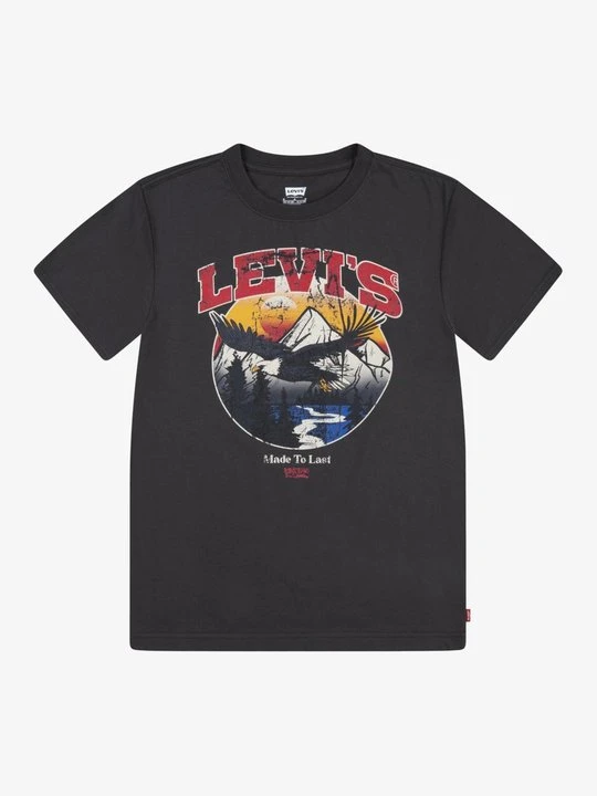 Zdjęcie produktu T-shirt z nadrukiem Levi's antracytowy
