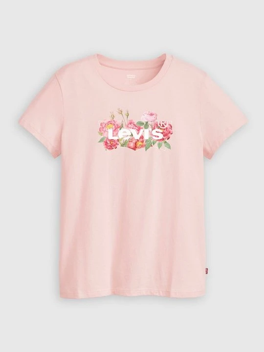 Zdjęcie produktu T-shirt z nadrukiem Levi's jasnoróżowy