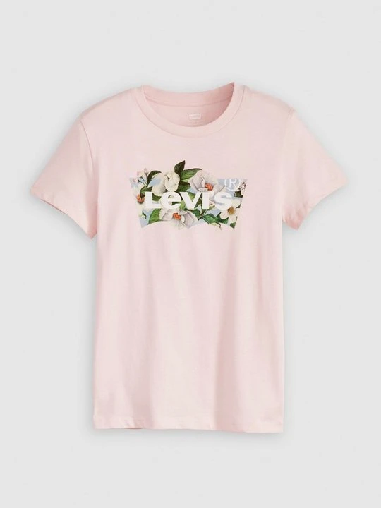 Zdjęcie produktu T-shirt z nadrukiem Levi's jasnoróżowy