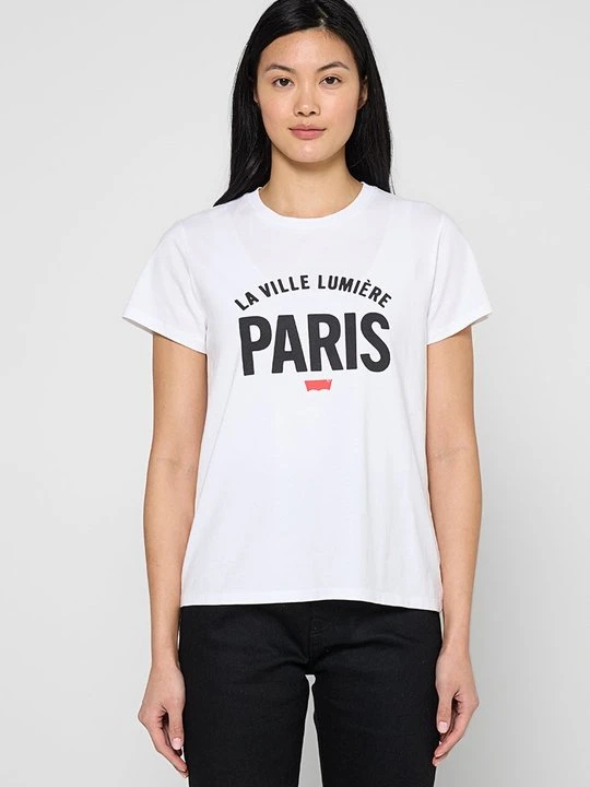 Zdjęcie produktu T-shirt z nadrukiem Levi's biały