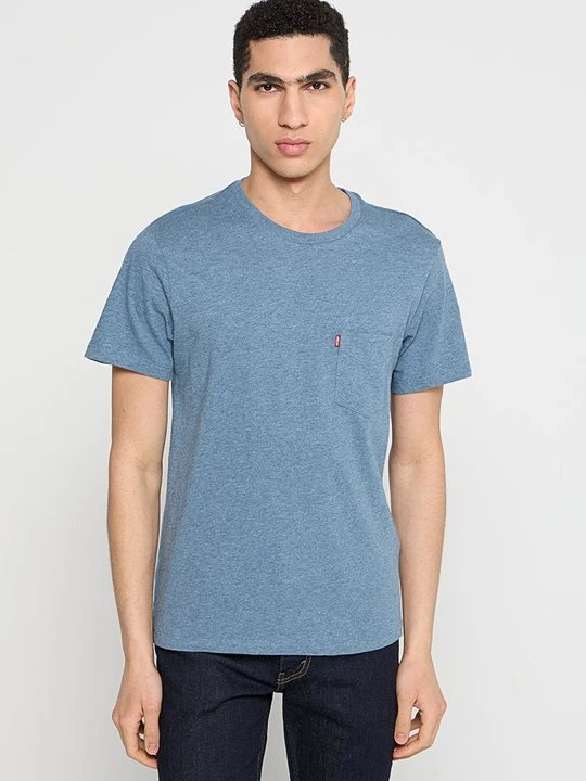 Zdjęcie produktu T-shirt z nadrukiem Levi's niebieski