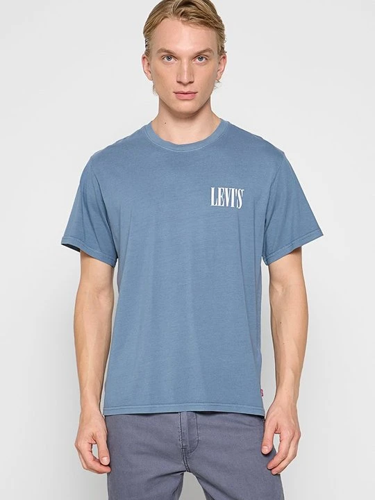 Zdjęcie produktu T-shirt z nadrukiem Levi's niebieski