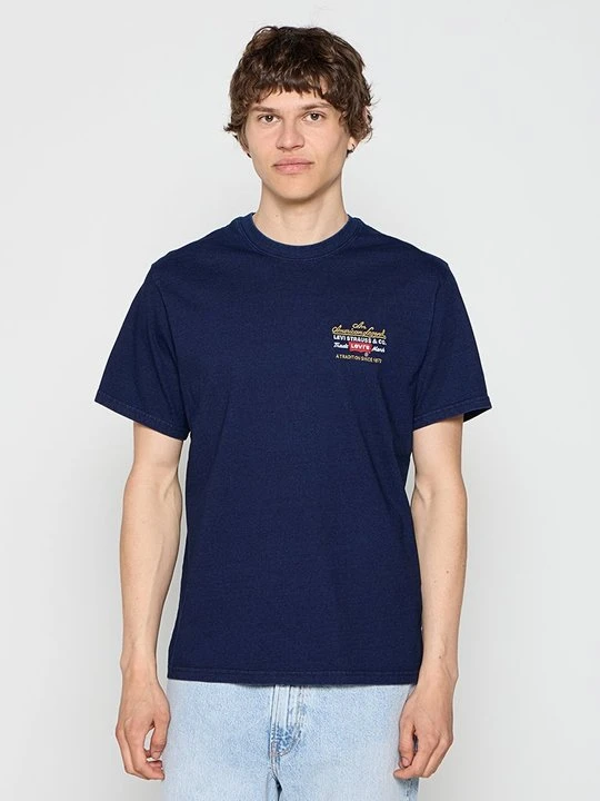 Zdjęcie produktu T-shirt z nadrukiem Levi's niebieski