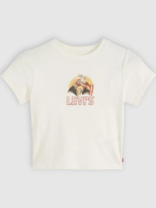 Zdjęcie produktu T-shirt z nadrukiem Levi's mleczny