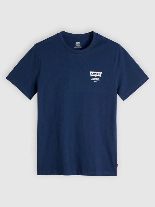 Zdjęcie produktu T-shirt z nadrukiem Levi's granatowy