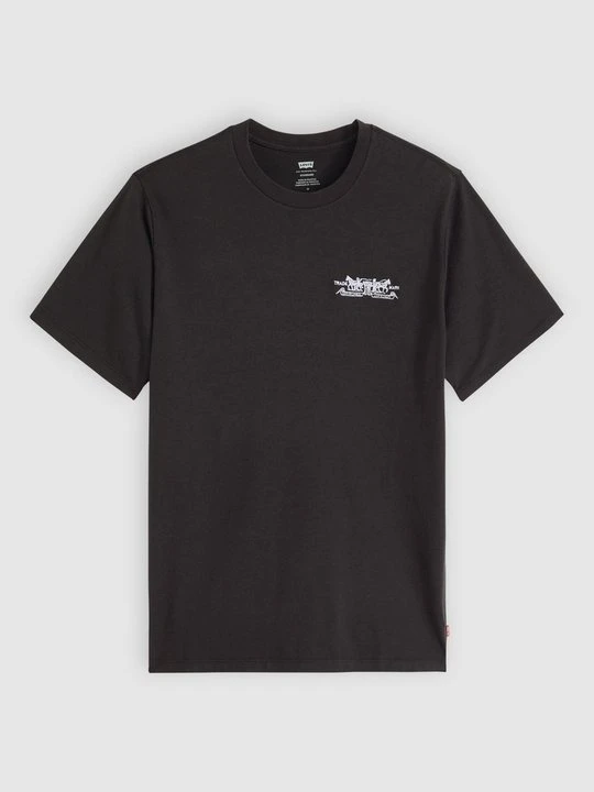 Zdjęcie produktu T-shirt z nadrukiem Levi's czarny melanż