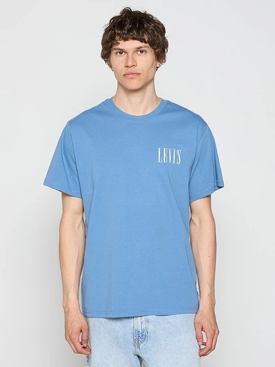 Zdjęcie produktu T-shirt z nadrukiem Levi's niebieski