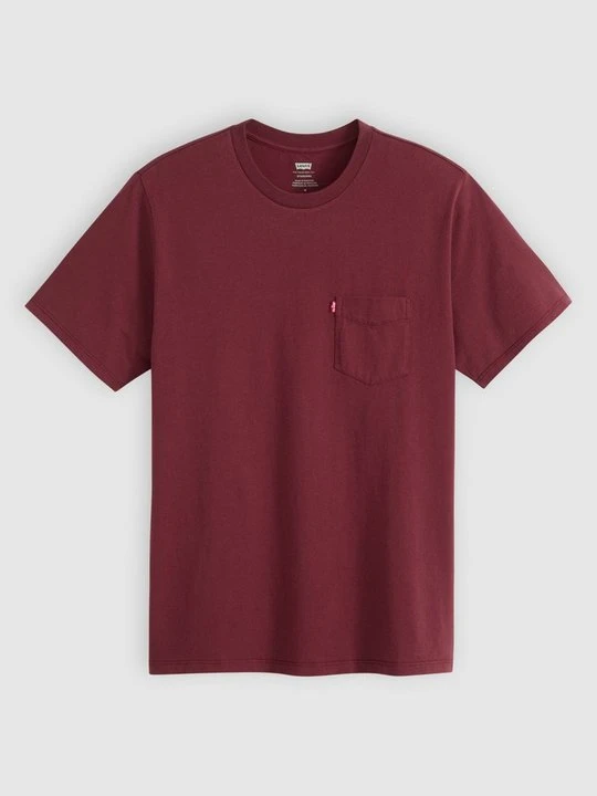 Zdjęcie produktu T-shirt z nadrukiem Levi's bordowy