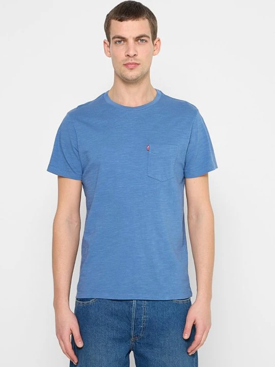 Zdjęcie produktu T-shirt z nadrukiem Levi's niebieski