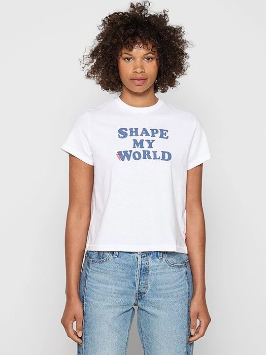 Zdjęcie produktu T-shirt z nadrukiem Levi's biały