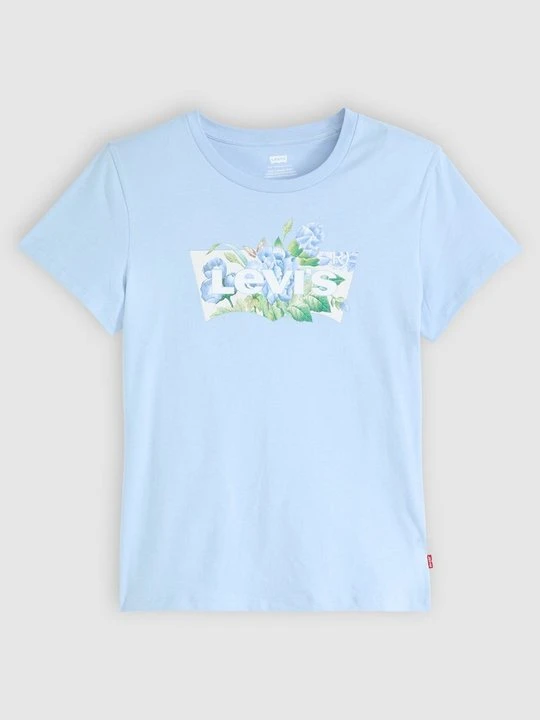 Zdjęcie produktu T-shirt z nadrukiem Levi's jasnoniebieski