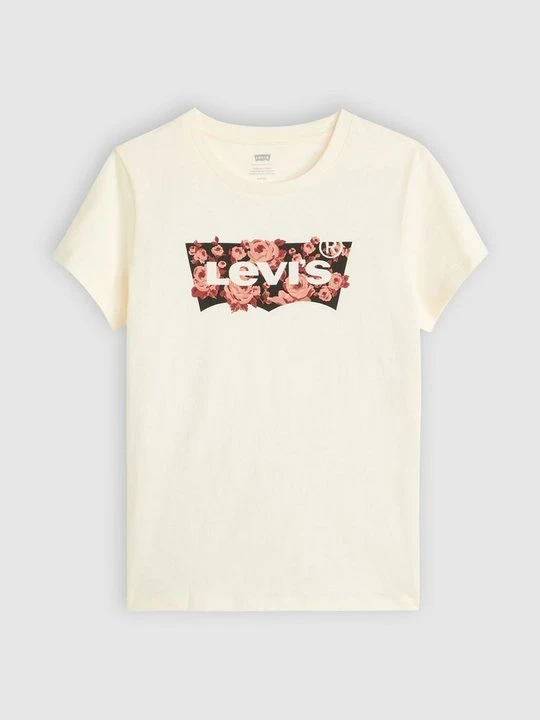 Zdjęcie produktu T-shirt z nadrukiem Levi's mleczny