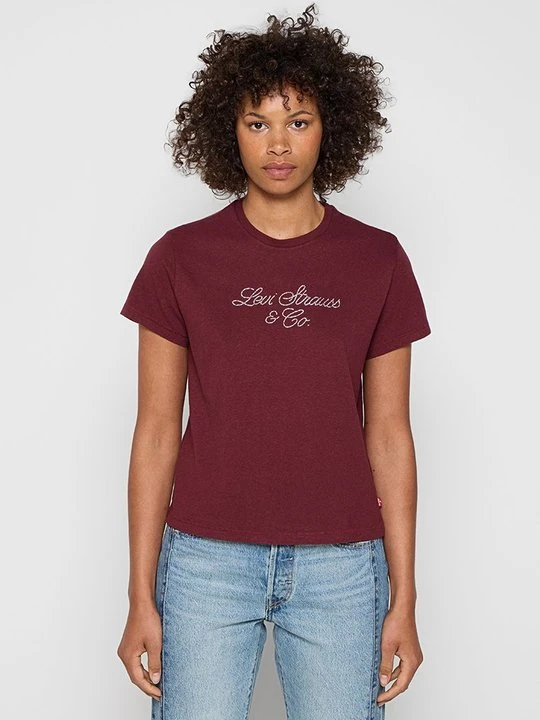 Zdjęcie produktu T-shirt z nadrukiem Levi's czerwony