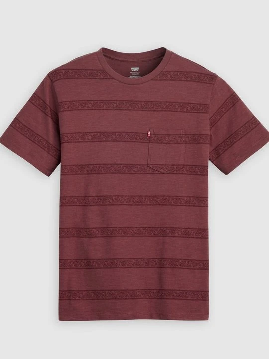 Zdjęcie produktu T-shirt z nadrukiem Levi's bordowy