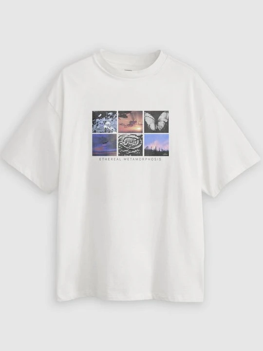 Zdjęcie produktu T-shirt z nadrukiem Levi's biały