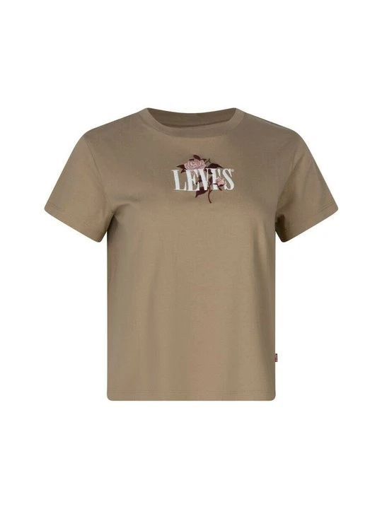 Zdjęcie produktu T-shirt z nadrukiem Levi's beżowy