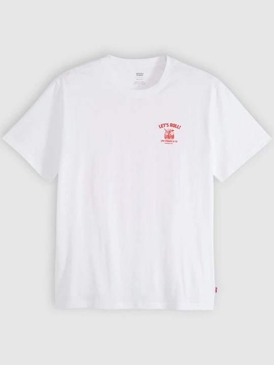 Zdjęcie produktu T-shirt z nadrukiem Levi's ciemnoniebieski