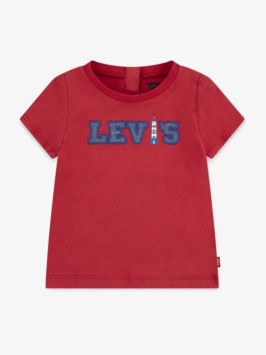 Zdjęcie produktu T-shirt z nadrukiem Levi's czerwony