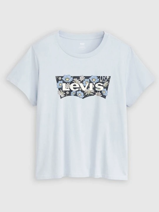 Zdjęcie produktu T-shirt z nadrukiem Levi's jasnoniebieski