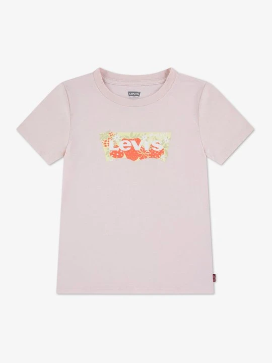 Zdjęcie produktu T-shirt z nadrukiem Levi's jasnoróżowy