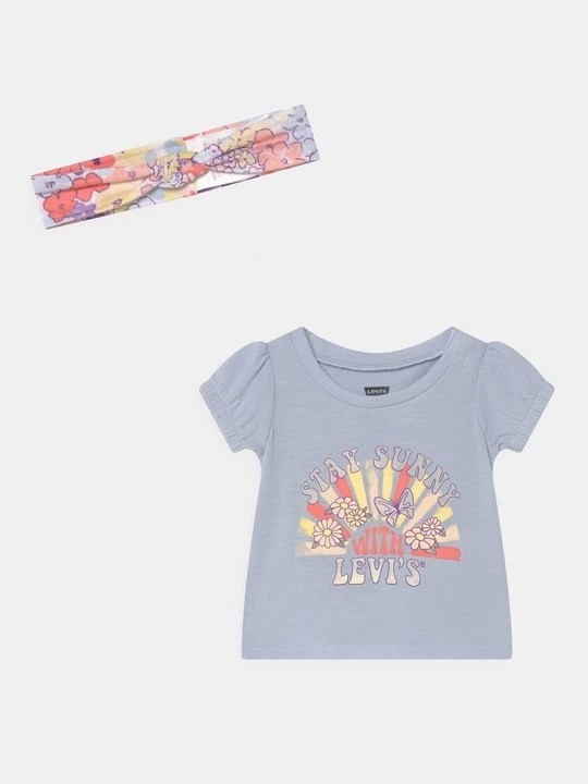 Zdjęcie produktu T-shirt z nadrukiem Levi's liliowy