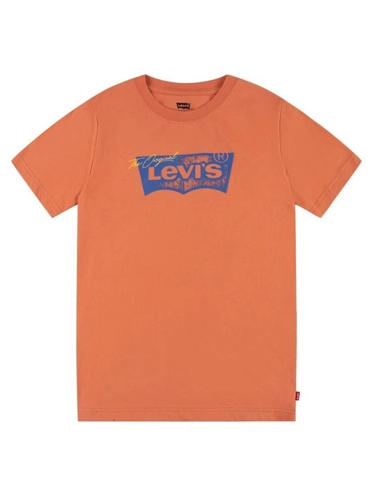Zdjęcie produktu T-shirt z nadrukiem Levi's pomarańczowy
