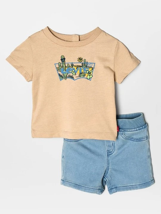 Zdjęcie produktu T-shirt z nadrukiem Levi's tan