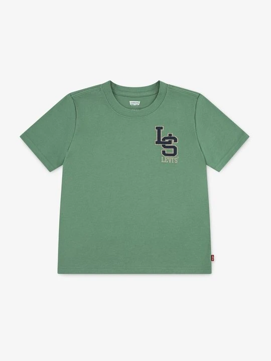 Zdjęcie produktu T-shirt z nadrukiem Levi's zieleń butelkowa