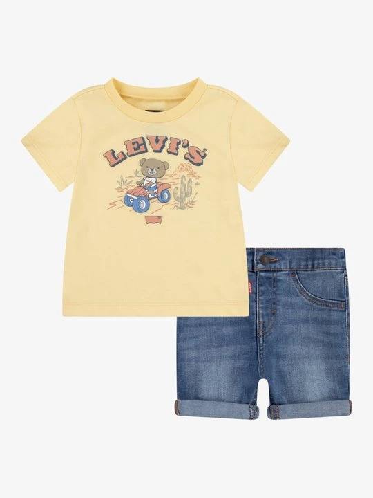 Zdjęcie produktu T-shirt z nadrukiem Levi's żółty