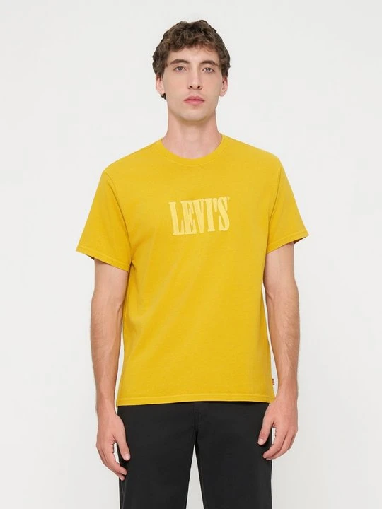 Zdjęcie produktu T-shirt z nadrukiem Levi's żółty