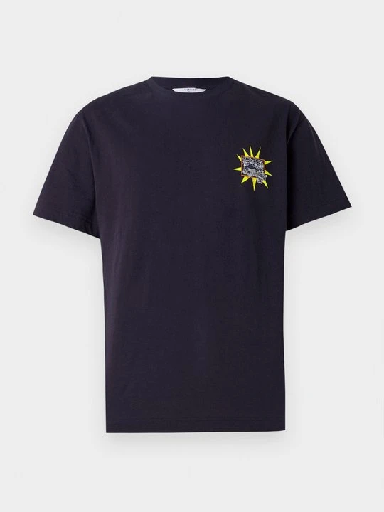 Zdjęcie produktu T-shirt z nadrukiem Libertine-Libertine granatowy