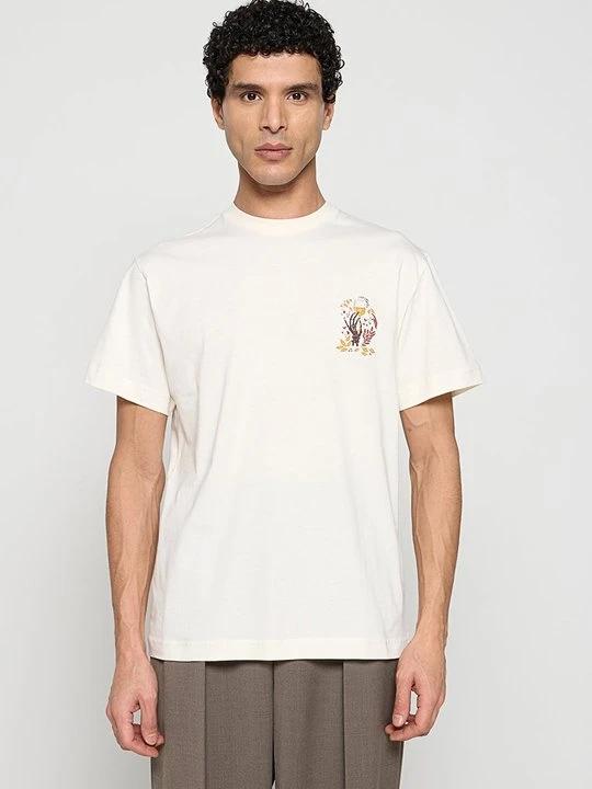 Zdjęcie produktu T-shirt z nadrukiem Libertine-Libertine biały