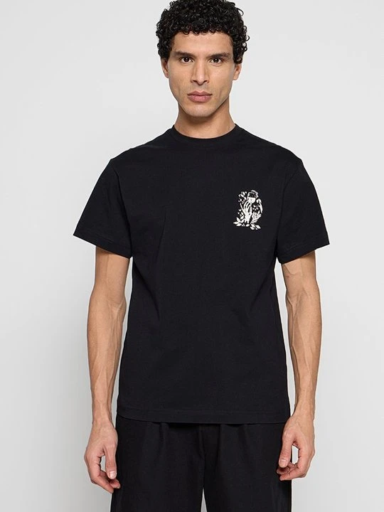 Zdjęcie produktu T-shirt z nadrukiem Libertine-Libertine czarny