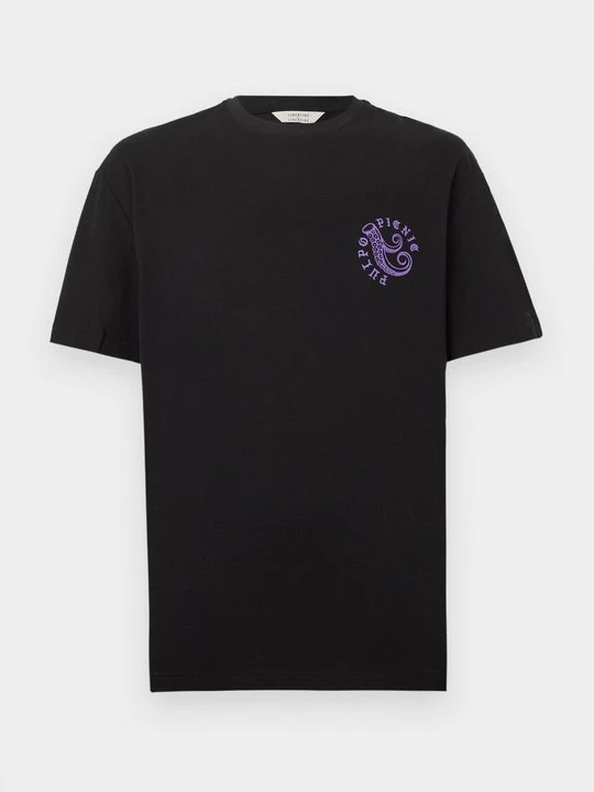 Zdjęcie produktu T-shirt z nadrukiem Libertine-Libertine czarny