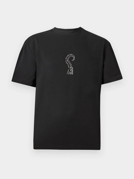 Zdjęcie produktu T-shirt z nadrukiem Libertine-Libertine czarny