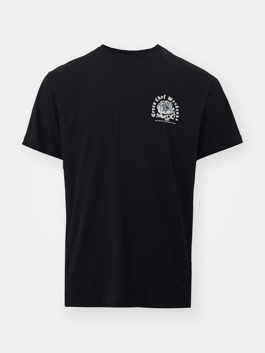 Zdjęcie produktu T-shirt z nadrukiem Libertine-Libertine czarny
