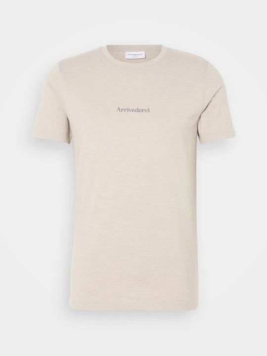 Zdjęcie produktu T-shirt z nadrukiem lindbergh jasnoszary