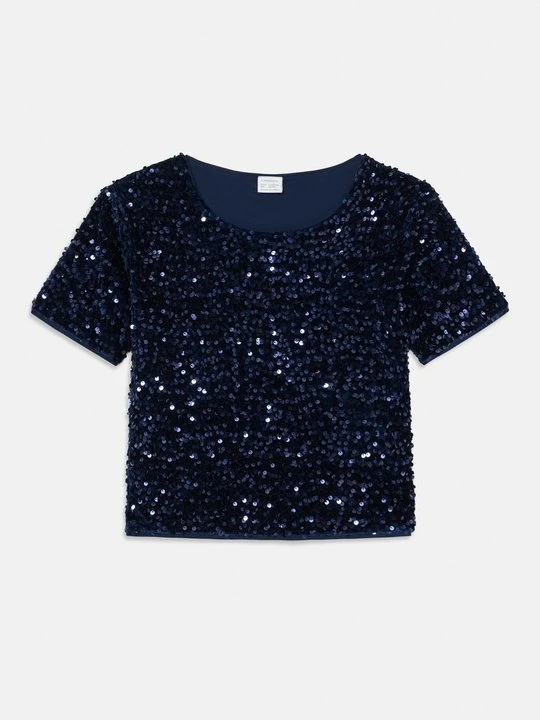 Zdjęcie produktu T-shirt z nadrukiem Lindex granatowy