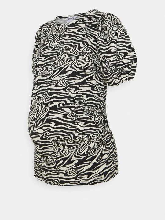Zdjęcie produktu T-shirt z nadrukiem Lindex czarny