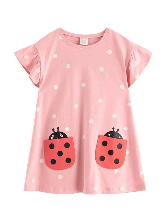 Zdjęcie produktu T-shirt z nadrukiem Lindex różowy