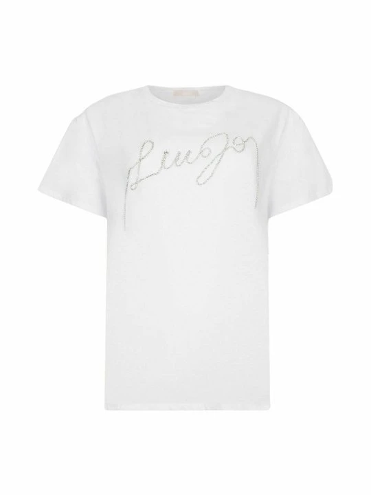Zdjęcie produktu T-shirt z nadrukiem Liu Jo biały