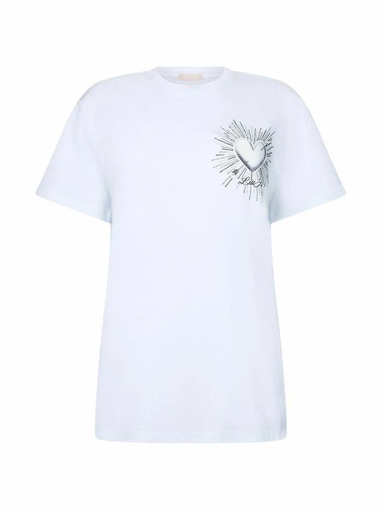 Zdjęcie produktu T-shirt z nadrukiem Liu Jo biały