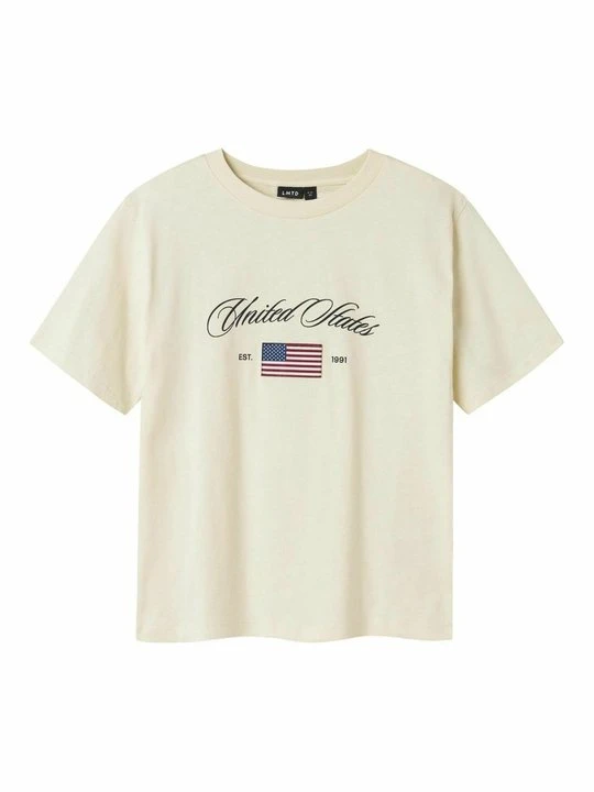 Zdjęcie produktu T-shirt z nadrukiem LMTD biały