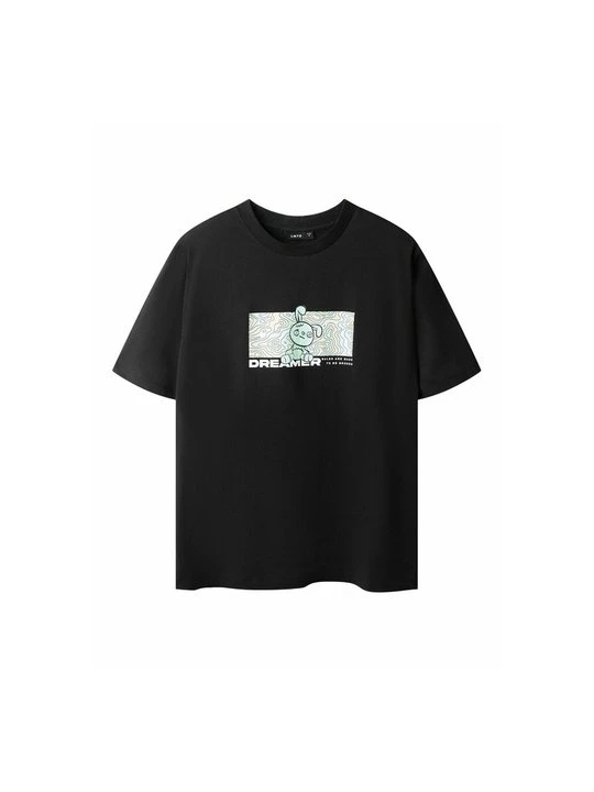 Zdjęcie produktu T-shirt z nadrukiem LMTD czarny
