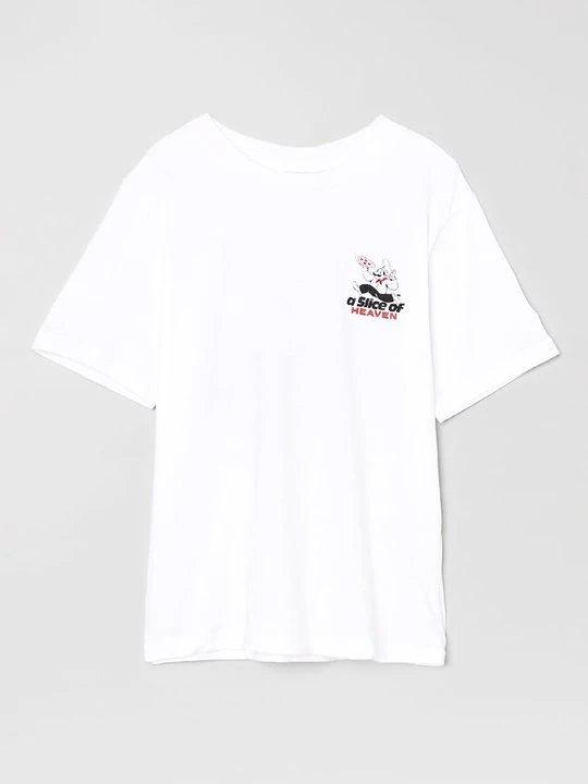 Zdjęcie produktu T-shirt z nadrukiem LMTD biały