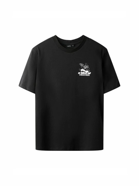 Zdjęcie produktu T-shirt z nadrukiem LMTD czarny