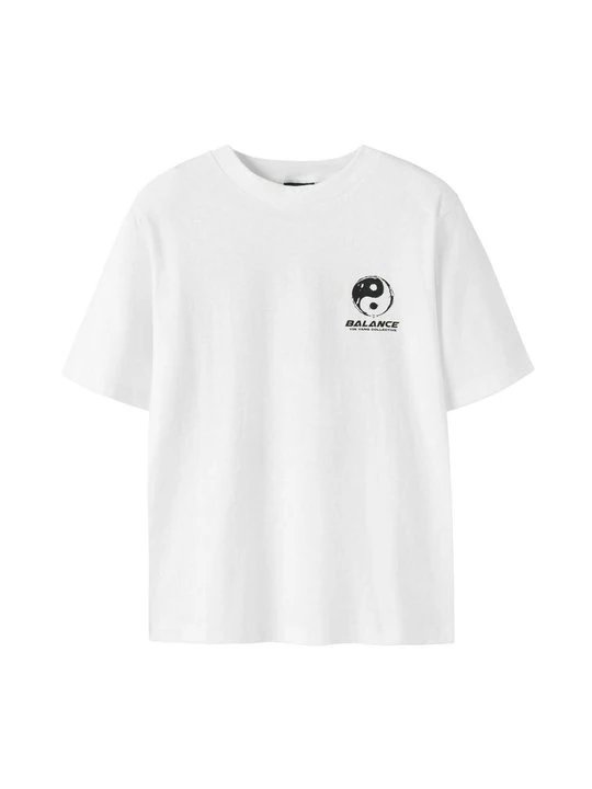 Zdjęcie produktu T-shirt z nadrukiem LMTD mleczny