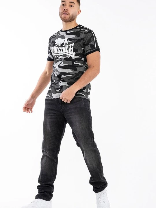 Zdjęcie produktu T-shirt z nadrukiem Lonsdale szary